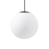 OSMONT ADR62010 ADRIA P3 HP závěsné skleněné svítidlo černá / bílá IP40 3000 K 52W LED