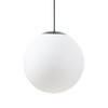 OSMONT ADR62065 ADRIA P4 HP závěsné skleněné svítidlo černá / bílá IP40 3000 K 59W LED DALI