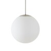 OSMONT ADR62593 ADRIA P4 HP závěsné skleněné svítidlo nerez broušená / bílá IP40 4000 K 59W LED
