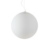 OSMONT ADR62690 ADRIA L5 HP závěsné skleněné svítidlo bílá IP40 4000 K 65W LED