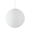 OSMONT ADR62730 ADRIA S5 HP závěsné skleněné svítidlo bílá IP40 4000 K 65W LED