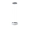 OSMONT ARA67424 ARAKIS LE2 závěsné skleněné svítidlo černá / bílá IP40 3000 K 18W LED