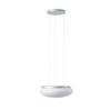 OSMONT ARA67492 ARAKIS LE3 závěsné skleněné svítidlo stříbrná / bílá IP40 3000 K 34W LED