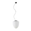 OSMONT AST61870 ASTRA L závěsné skleněné svítidlo černá / bílá IP40 4000 K 27W LED