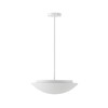 OSMONT AUR54011 AURA P4 závěsné skleněné svítidlo bílá IP40 2x25W E27