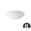 OSMONT AUR59829 AURA V8 stropní/nástěnné skleněné polovestavné svítidlo bílá IP44 4000 K 13W LED