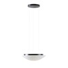 OSMONT AUR67437 AURA LE5 závěsné skleněné svítidlo černá / bílá IP40 3000 K 24W LED