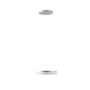OSMONT CAR66874 CARINA LE1 závěsné skleněné svítidlo stříbrná / bílá IP40 4000 K 25W LED