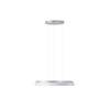 OSMONT COR72314 CORVUS LE2 závěsné plastové svítidlo stříbrná / bílá IP40 3000 K 32W LED