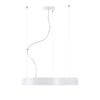 OSMONT DEL48744 DELIA L4 závěsné plastové svítidlo bílá IP40 4000 K 100W LED