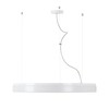 OSMONT DEL48748 DELIA L5 závěsné plastové svítidlo bílá IP40 4000 K 150W LED