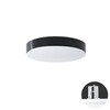 OSMONT DEL52622 DELIA CV1 stropní/nástěnné plastové polovestavné svítidlo bílá / bílo - černá IP44 25W E27 HF