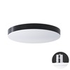 OSMONT DEL69843 DELIA CV3 stropní/nástěnné plastové polovestavné svítidlo bílá / bílo - černá IP44 4000 K 33W LED DALI
