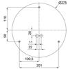 OSMONT DEL71476 DELIA 1 stropní/nástěnné plastové svítidlo IP54 3000/4000 K 13W LED DALI
