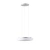 OSMONT EDN71391 EDNA LE5 závěsné skleněné svítidlo stříbrná / bílá IP40 3000/4000 K 24W LED