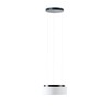 OSMONT ERI67382 ERIS LE2 závěsné skleněné svítidlo černá / bílá IP40 3000 K 13W LED