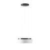 OSMONT ERI67394 ERIS LE3 závěsné skleněné svítidlo černá / bílá IP40 3000 K 34W LED