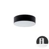 OSMONT ERI67628 ERIS CV2 stropní/nástěnné skleněné polovestavné svítidlo bílá / bílo - černá IP44 4000 K 18W LED
