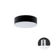 OSMONT ERI67630 ERIS CV2 stropní/nástěnné skleněné polovestavné svítidlo bílá / bílo - černá IP44 4000 K 18W LED DALI