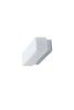 OSMONT FLO67780 FLORA 2 stropní/nástěnné skleněné svítidlo stříbrná / bílá IP43 4000 K 8W LED