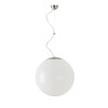 OSMONT ISI60118 ISIS L5 PM HP závěsné plastové svítidlo kartáčovaná nerez / bílá IP40 3000 K 65W LED