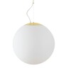 OSMONT ISI60254 ISIS L5 PM-M HP závěsné plastové svítidlo mosaz / bílá IP40 3000 K 65W LED