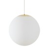 OSMONT ISI60274 ISIS S5 PM-M HP závěsné plastové svítidlo mosaz / bílá IP40 3000 K 65W LED