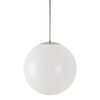 OSMONT ISI62482 ISIS P4 HP závěsné plastové svítidlo nerez leštěná / bílá IP40 3000 K 59W LED
