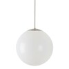 OSMONT ISI62993 ISIS P4 HP závěsné plastové svítidlo nerez broušená / bílá IP40 4000 K 59W LED