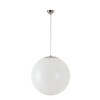 OSMONT ISI64329 ISIS S4 PM závěsné plastové svítidlo nerez leštěná / bílá IP40 3000 K 41W LED