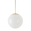 OSMONT ISI64603 ISIS P3 PM HP závěsné plastové svítidlo mosaz leštěná / bílá IP40 4000 K 52W LED DALI