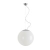OSMONT ISI66193 ISIS L3 závěsné plastové svítidlo nerez leštěná / bílá IP40 3000 K 27W LED