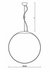 OSMONT ISI70745 ISIS L4 PM-M závěsné plastové svítidlo nerez leštěná / bílá IP40 4000 K 41W LED DALI