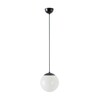 OSMONT ISI72892 ISIS S1 PM závěsné plastové svítidlo černá / bílá IP40 4000 K 8W LED