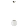 OSMONT ISI72896 ISIS S1 PM závěsné plastové svítidlo nerez / bílá IP40 4000 K 8W LED