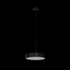 OSMONT KRU40019 KRUGER P2 FO závěsné plastové svítidlo černá IP40 2x25W E27 HF