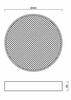 OSMONT KRU60138 KRUGER 3 FOP stropní/nástěnné plastové svítidlo černá IP40 3000 K 32W LED DALI