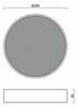 OSMONT KRU60576 KRUGER 2 FC stropní/nástěnné plastové svítidlo bílá / černá IP40 4000 K 34W LED
