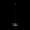 OSMONT KRU60671 KRUGER P1 FOP závěsné plastové svítidlo černá IP40 4000 K 18W LED