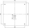 OSMONT LIB59124 LIBRA 2 stropní/nástěnné skleněné svítidlo bílá IP44 3000 K 34W LED DALI