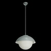 OSMONT LUK60540 LUKIDA ST3 závěsné skleněné svítidlo šedá / bílá IP40 4000 K 27W LED