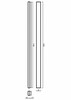 OSMONT MAT60510 MATAR 3 stropní/nástěnné plastové svítidlo černá / bílá IP44 4000 K 26W LED DALI