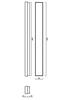 OSMONT MAT60531 MATAR 5 stropní/nástěnné plastové svítidlo černá / bílá IP44 4000 K 19W LED DALI