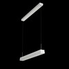 OSMONT MAT60550 MATAR LE1 závěsné plastové svítidlo bílá IP40 4000 K 13W LED