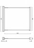 OSMONT MAT60554 MATAR LE1 závěsné plastové svítidlo černá / bílá IP40 4000 K 13W LED