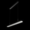 OSMONT MAT60562 MATAR LE2 závěsné plastové svítidlo černá / bílá IP40 4000 K 20W LED