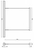 OSMONT MAT60562 MATAR LE2 závěsné plastové svítidlo černá / bílá IP40 4000 K 20W LED