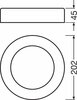 LEDVANCE O SURFACE RD 13 W 3000 K IP54 WT 4058075074910