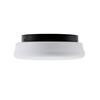 OSMONT RAN61943 RANA stropní/nástěnné skleněné svítidlo černá / bílá IP44 4000 K 15W LED