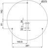 OSMONT SAG71427 SAGITA 2 stropní/nástěnné plastové svítidlo IP54 3000/4000 K 24W LED HF